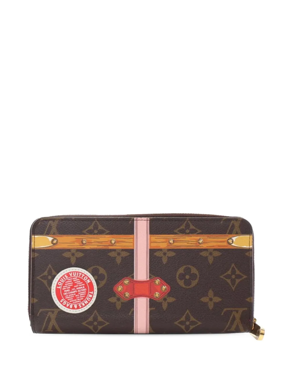 Louis Vuitton Pre-Owned 2018 Monogram Summer Trunks Zippy Wallet long wallets | Image 2