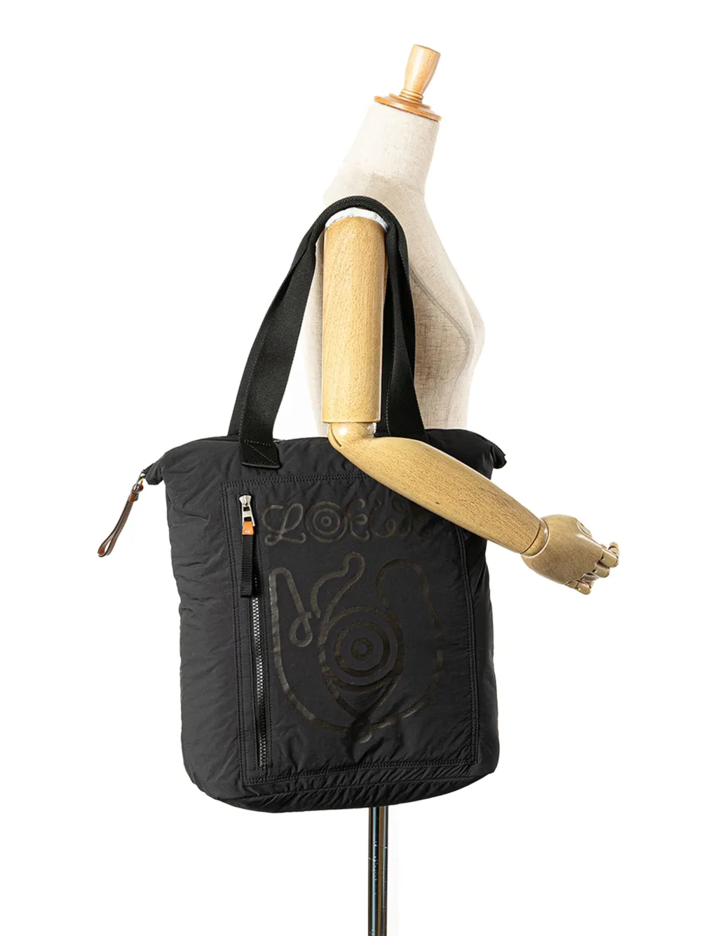 Loewe Pre-Owned 2021-2025 Recycled Nylon Eye Loewe Nature tote bag | Pre-Owned | Image 2