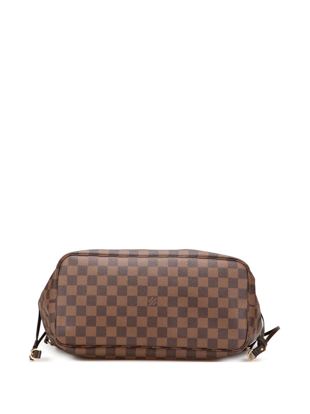 Pre-owned Louis Vuitton 2013 Damier Ebene Neverfull Mm Tote Bag In Brown