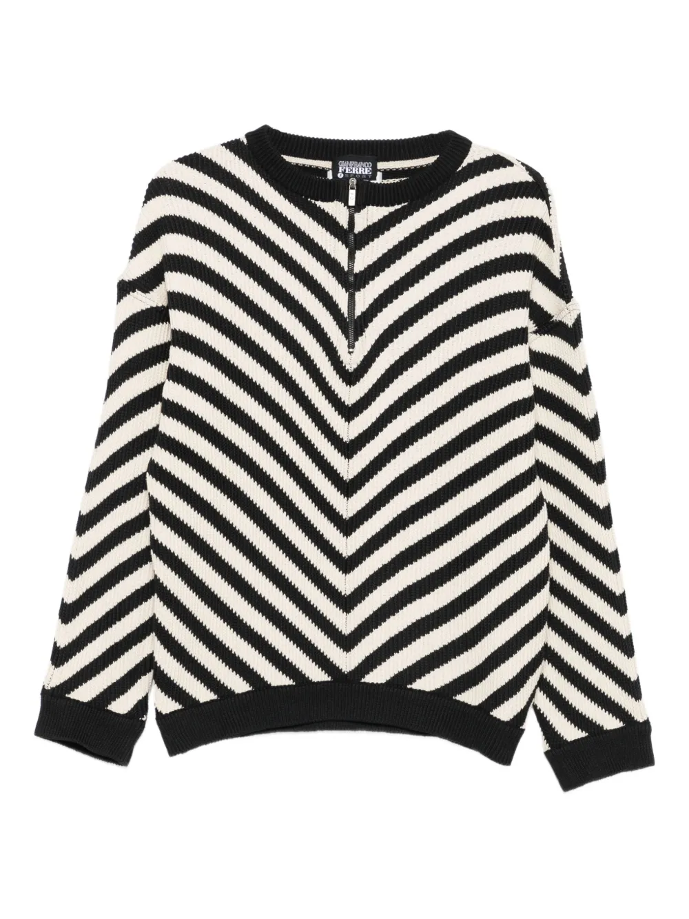 2000s striped sweater