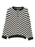 Gianfranco Ferré Pre-Owned 2000s striped sweater - Neutrals