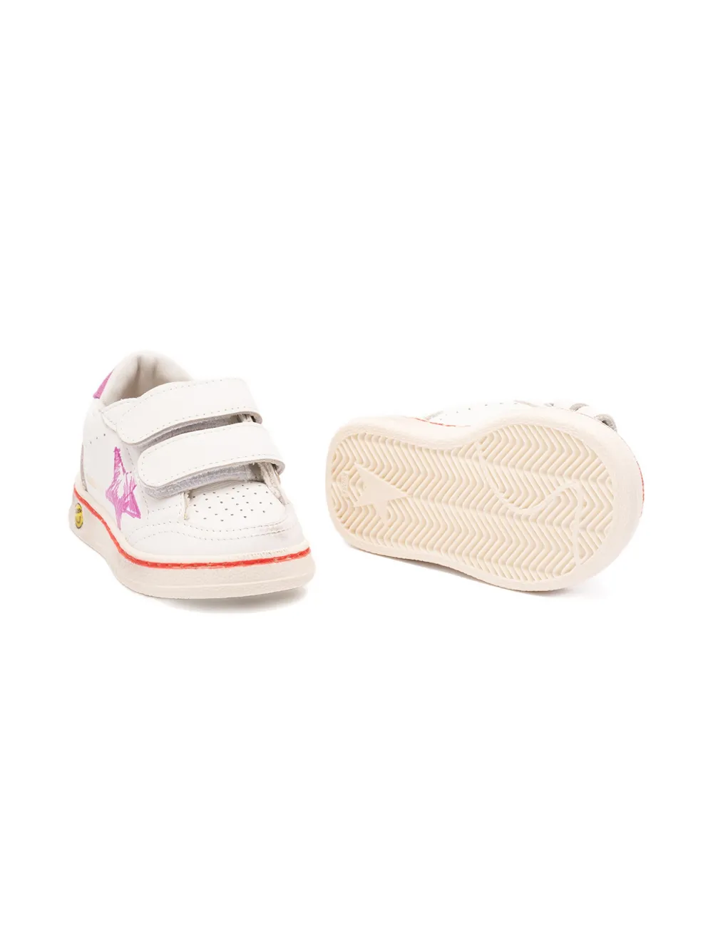 Golden Goose Kids Ball Star sneakers White