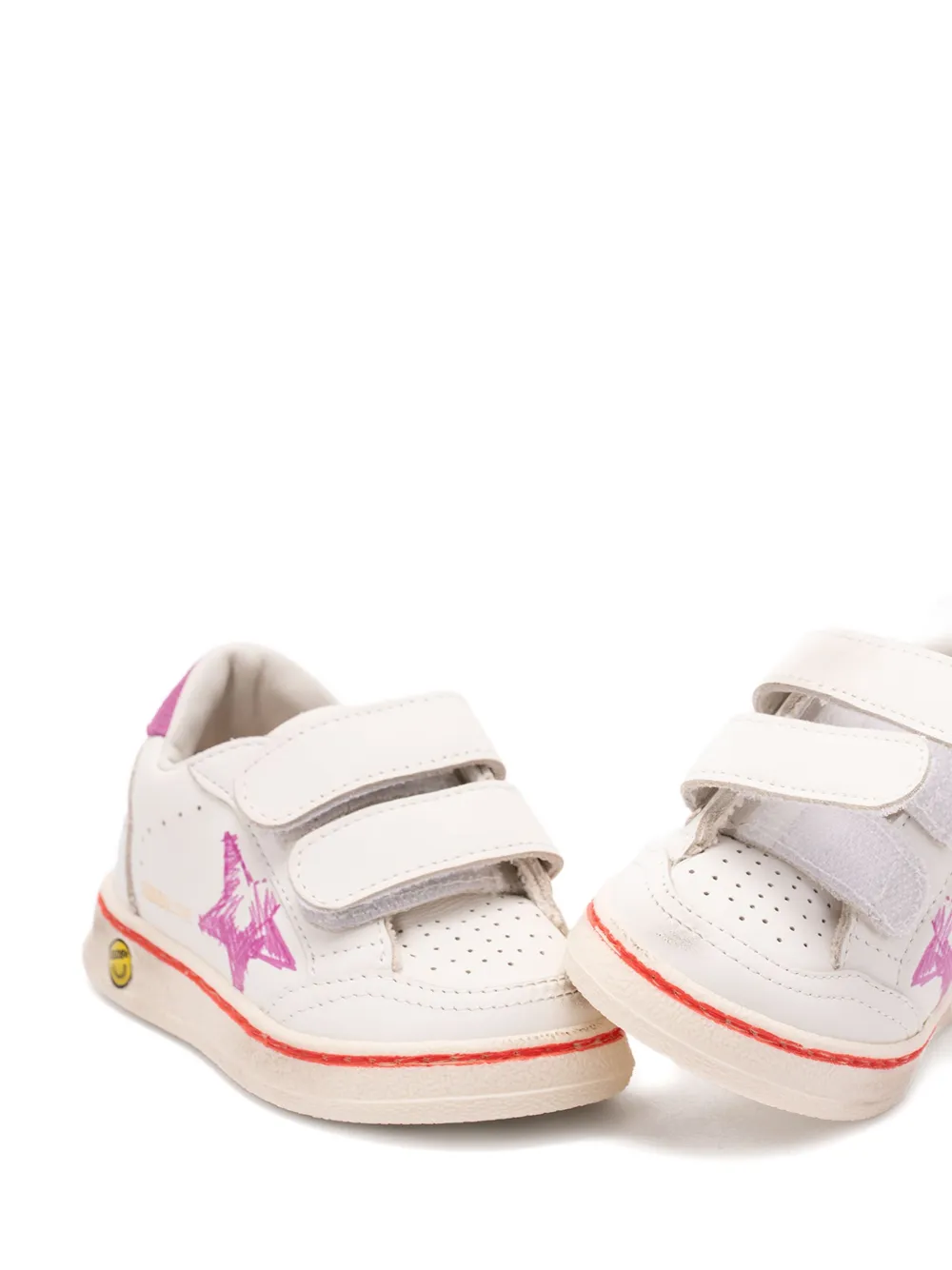Golden Goose Kids Ball Star sneakers White