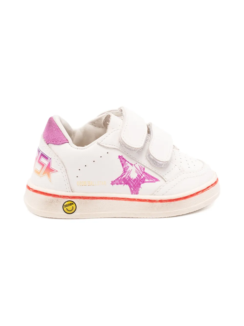 Golden Goose Kids Ball Star sneakers White