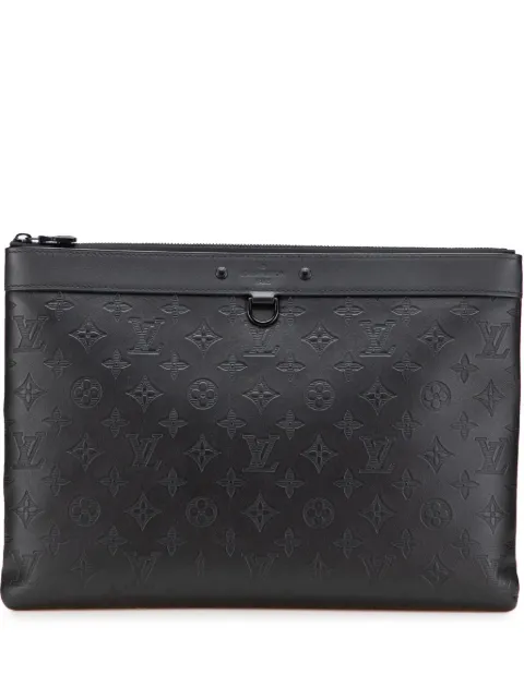 Louis Vuitton Pre-Owned 2019 Monogram Shadow Discovery Pochette clutch bag