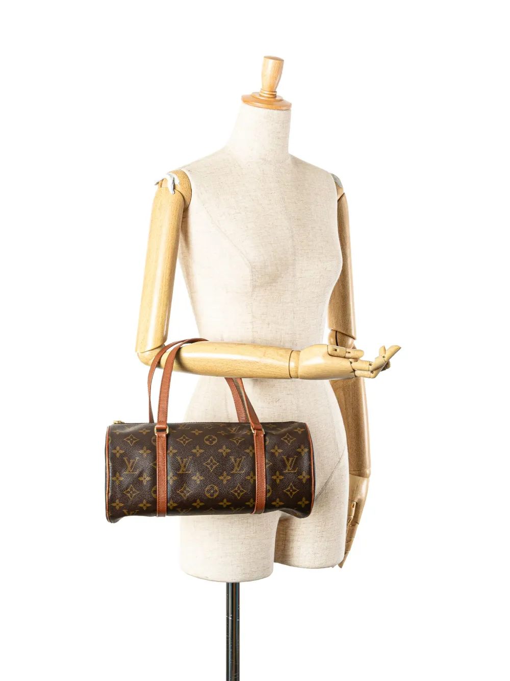 Louis Vuitton Pre-Owned 1994 모노그램 빠삐용 30 핸드백 | Pre-Owned | Image 2