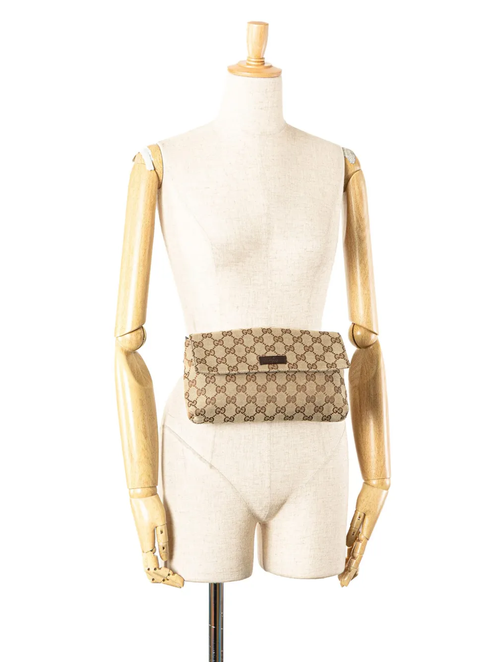 Pre-owned Gucci 2016-2025 Gg Canvas Belt Bag