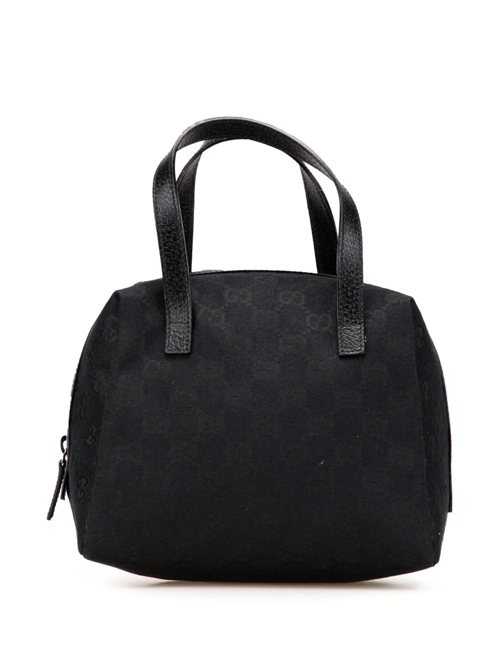 Gucci Pre-Owned 2000-2015 GG キャンバス ハンドバッグ - ブラック Gucci Pre-Owned 2000-2015 GG キャンバス ハンドバッグ - ブラック
