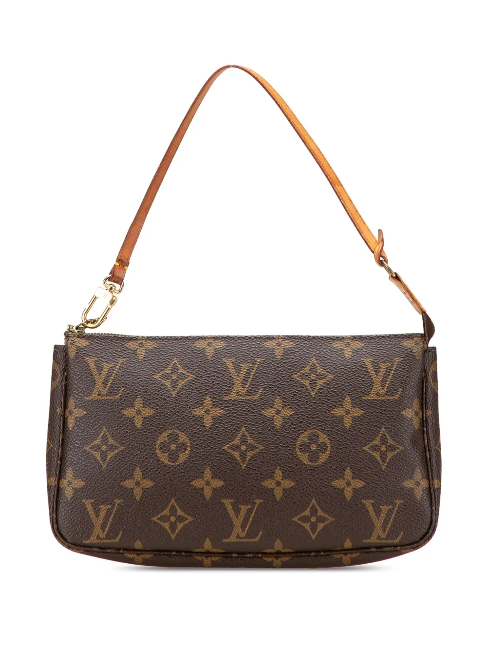 Louis Vuitton Pre-Owned 1998 モノグラム ポシェット アクセソワール ショルダーバッグ - ブラウン Louis Vuitton Pre-Owned 1998 モノグラム ポシェット アクセソワール ショルダーバッグ - ブラウン