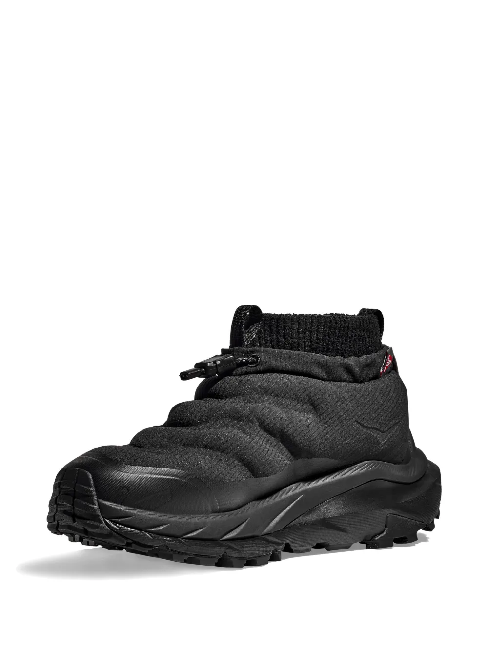 Hoka Kaha 2 Frost Moc Debossed-logo Sneakers In Black