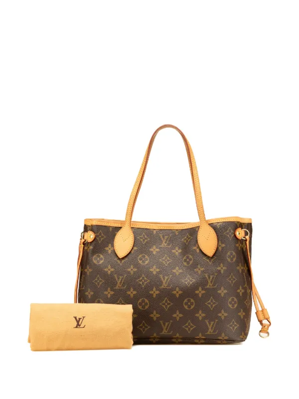 Louis Vuitton Pre-Owned 2007 Monogram Neverfull PM Tote Bag Brown  FARFETCH IN