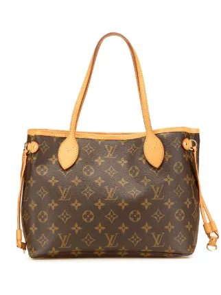 ◆美品◆ LOUIS VUITTONモカシン　モノグラム刻印　レザー　茶  袋付 Louis Vuitton 2007 Monogram Mini Pochette Accessoires Handbag