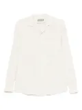 Canali long-sleeve button-up shirt - Neutrals