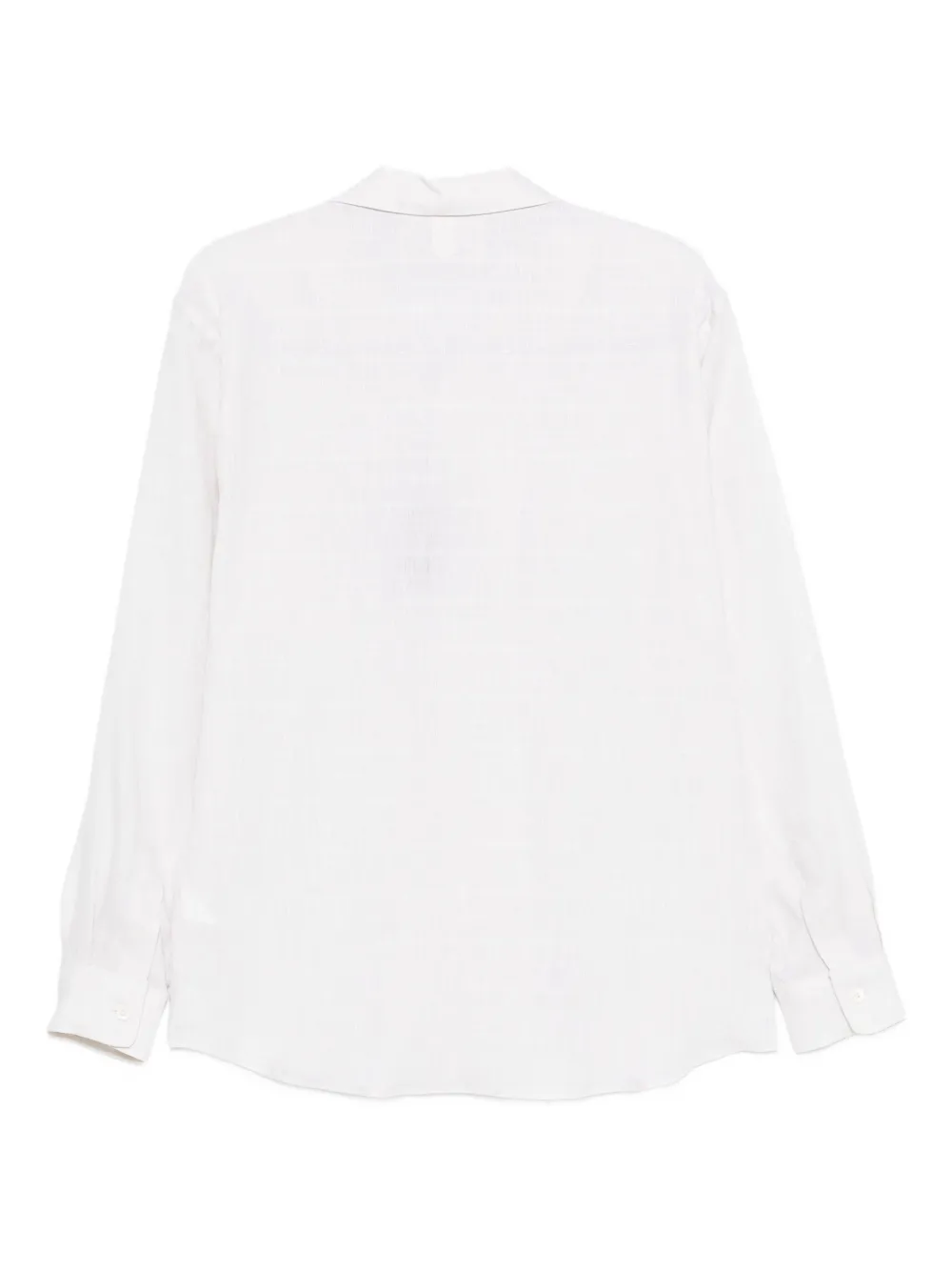 Canali Linnen overhemd Beige