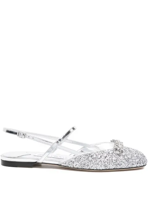 Jimmy Choo sandalias Belinda con purpurina