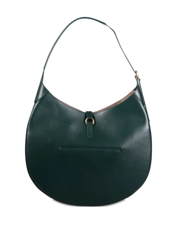 Polo Ralph Lauren ハーフムーン レザーショルダーバッグ Polo Ralph