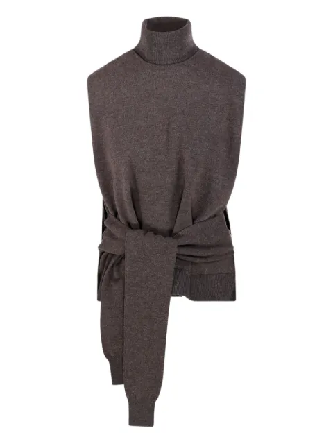 Róhe — turtleneck tie-detail knitwear