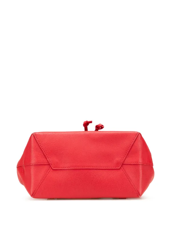 Louis Vuitton lockme taurillon Red Backpack Lock Me Backpack Red in Taurillon Leather, Silver hardware main image 2