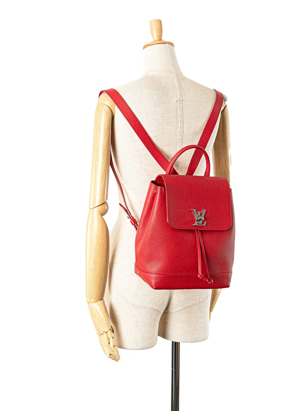 Pre-owned Louis Vuitton 2016 Taurillon Lockme Backpack