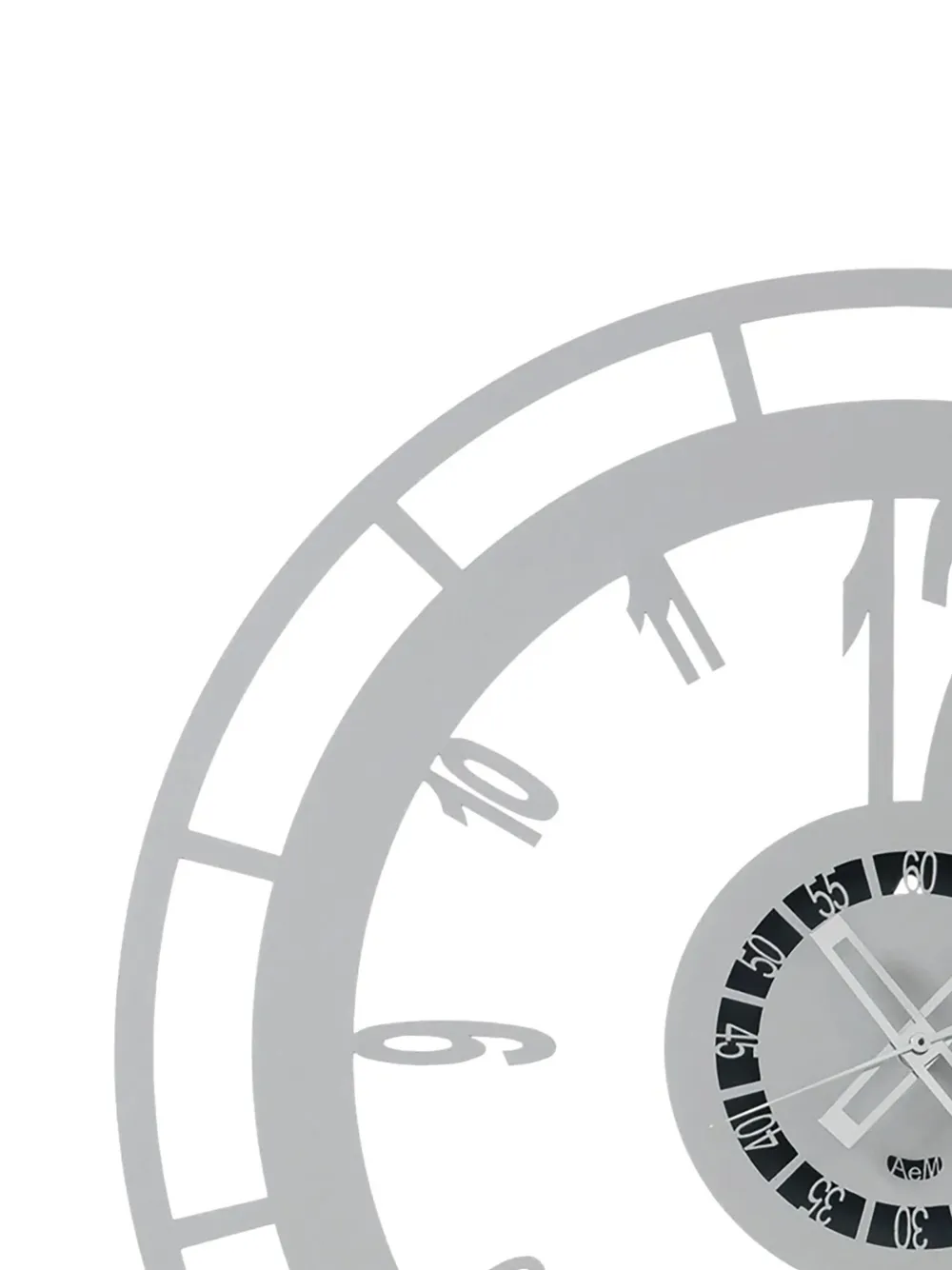 Arti & Mestieri round-frame wall clock (50cm) | Clocks | Image 2