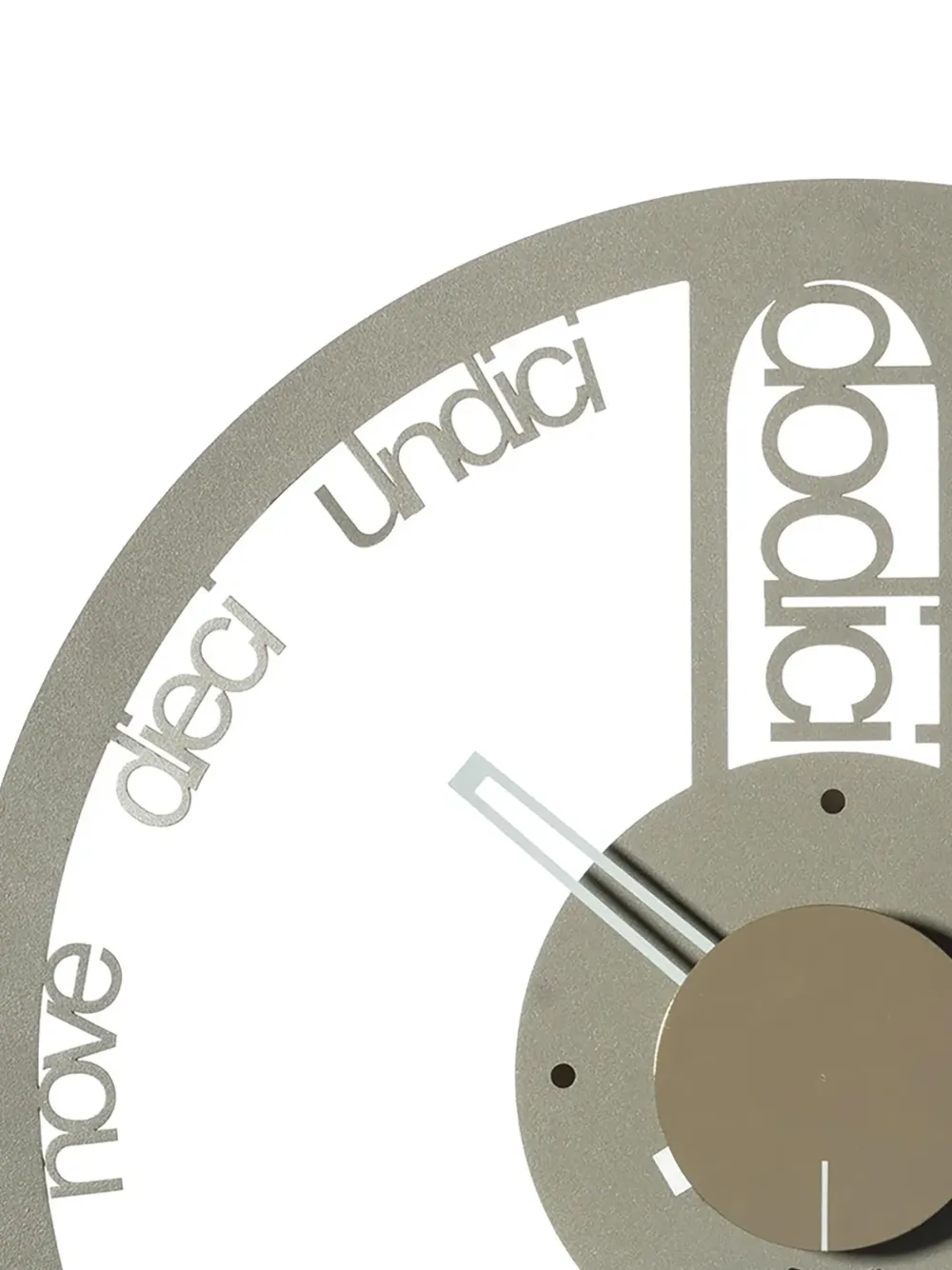 Arti & Mestieri cut-out number wall clock (44cm) | Clocks | Image 2
