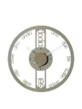 Arti & Mestieri cut-out number wall clock (44cm) - Grey