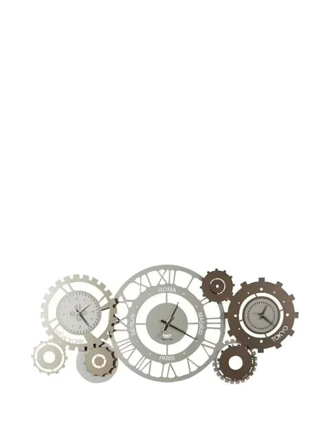 Arti & Mestieri gear-design wall clock 