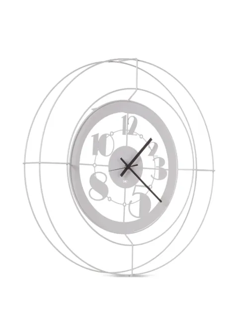 Arti & Mestieri double-ring metal wall clock (60cm)