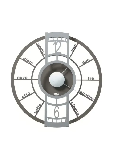 Arti & Mestieri italian-numeral wall clock (51cm)