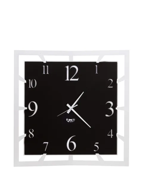 Arti & Mestieri square-frame wall clock (40cm x 40cm)