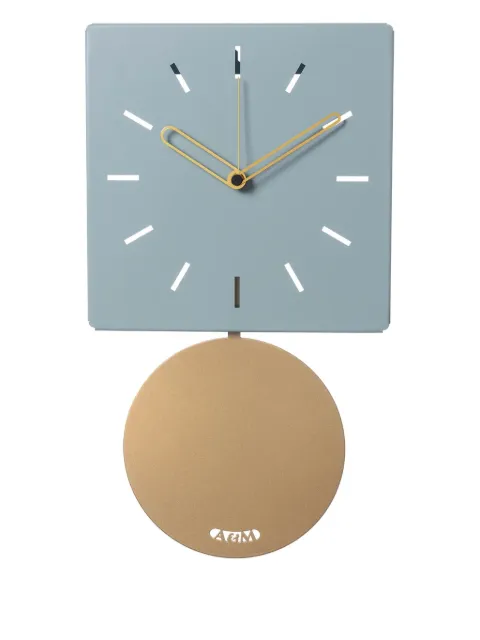 Arti & Mestieri Grace square-shape pendulum clock (43.5cm x 24cm)
