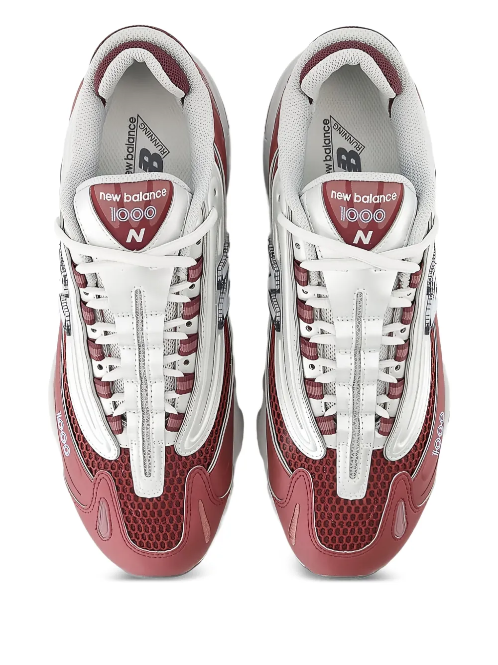 New Balance 1000 "Monarch Burgandy" sneakers Red