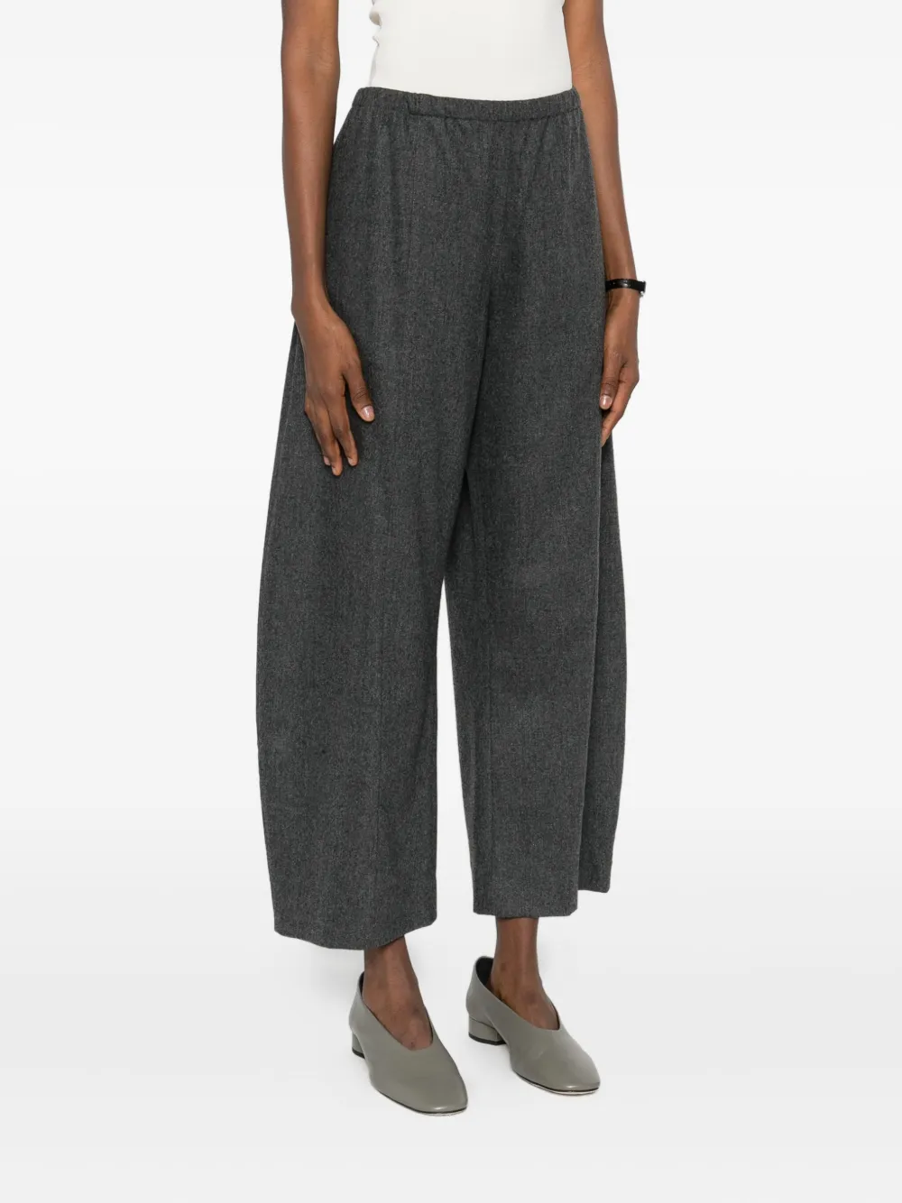 KHAITE Clover broek Grijs