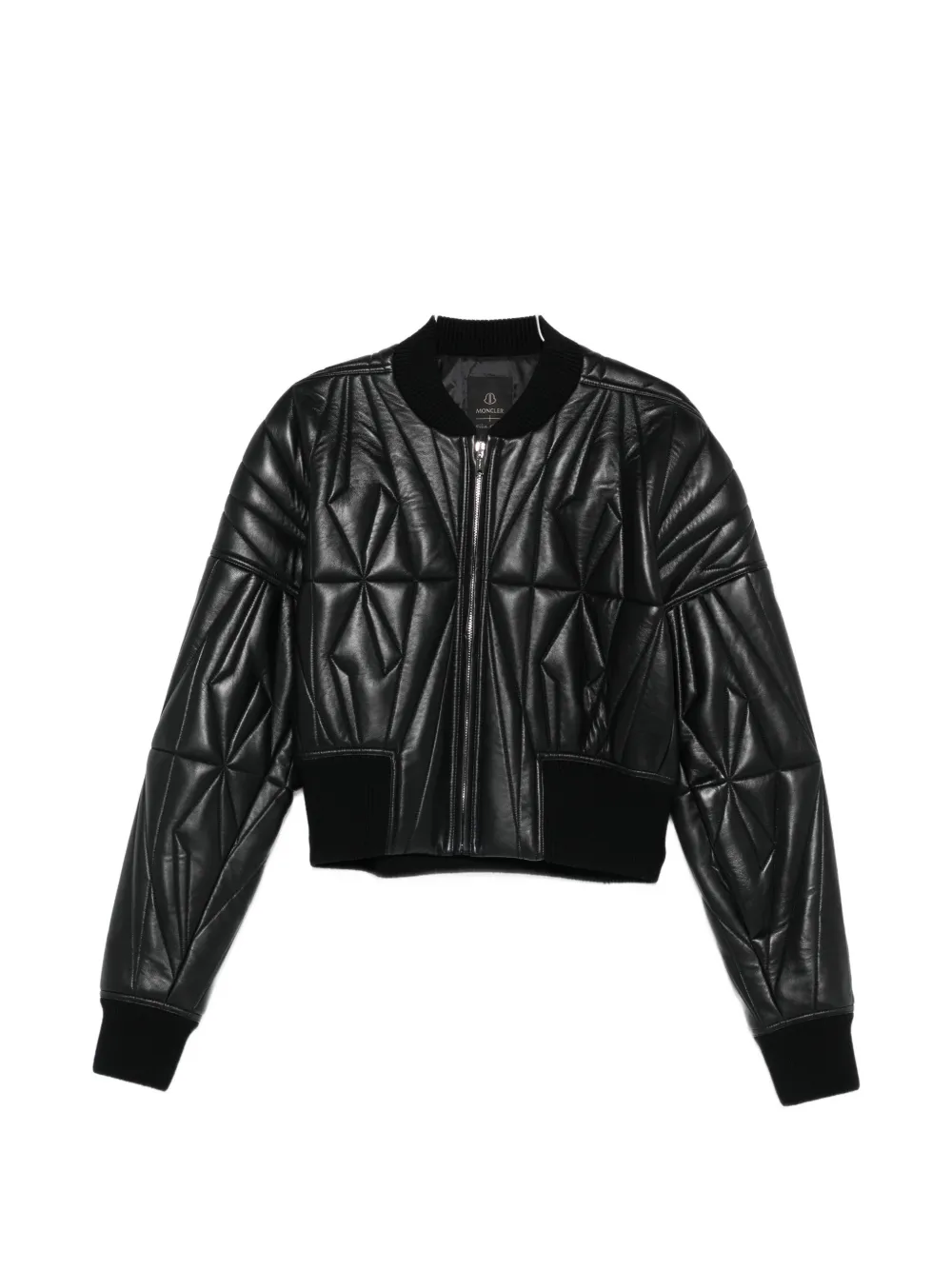 Moncler Genius Quilted Zip Jacket In Black