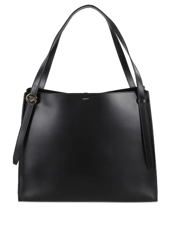 【最終】Coperni バッグ Coperni レザー トートバッグ | ブラック | FARFETCH JP