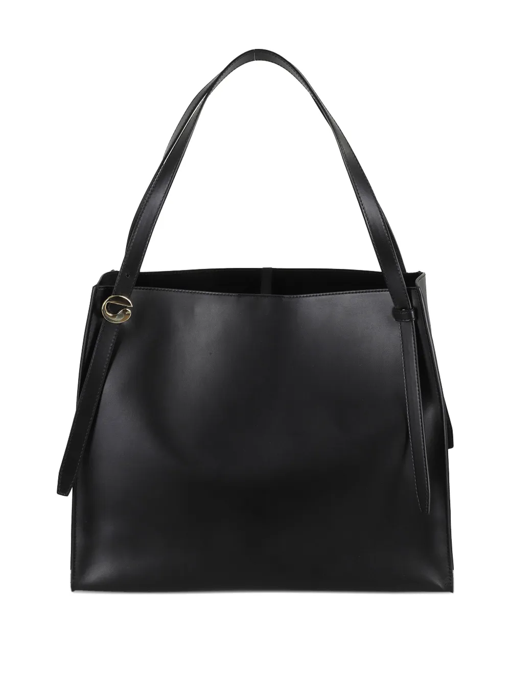 Coperni Leren shopper Zwart