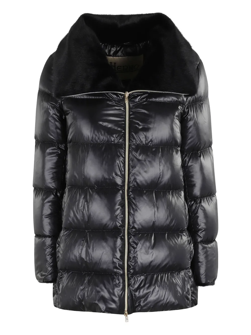 Herno quilted coat | Black | Image 1