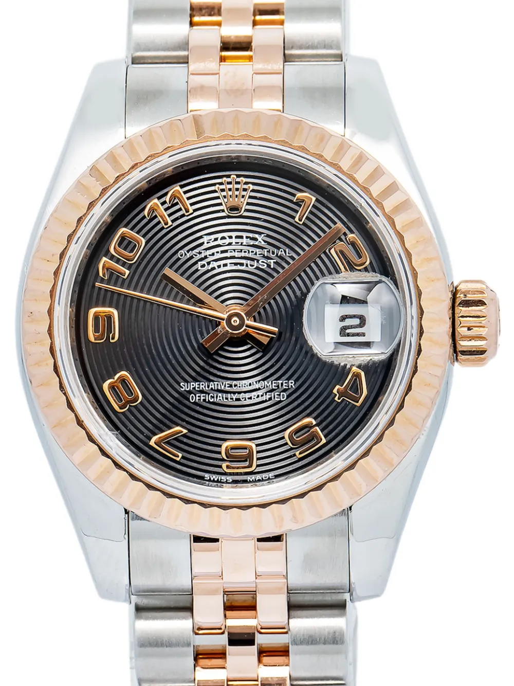  Rolex Reloj Datejust De 28 Mm - Negro 
