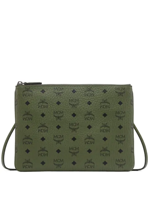 MCM Visetos Original crossbody pouch