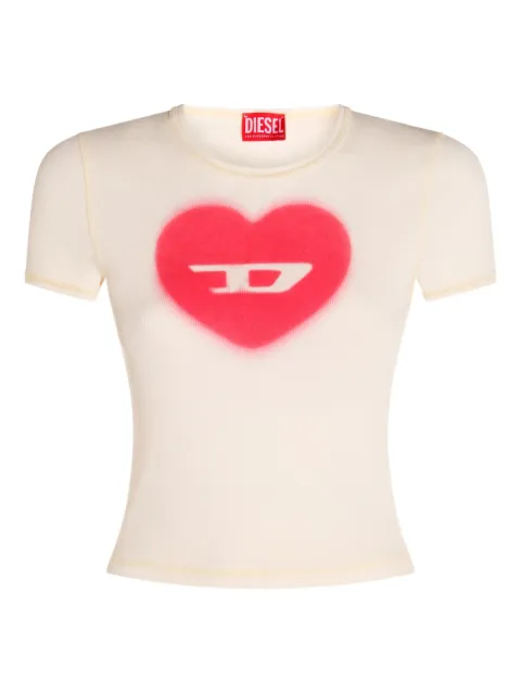 Diesel T-Ele heart-logo T-shirt