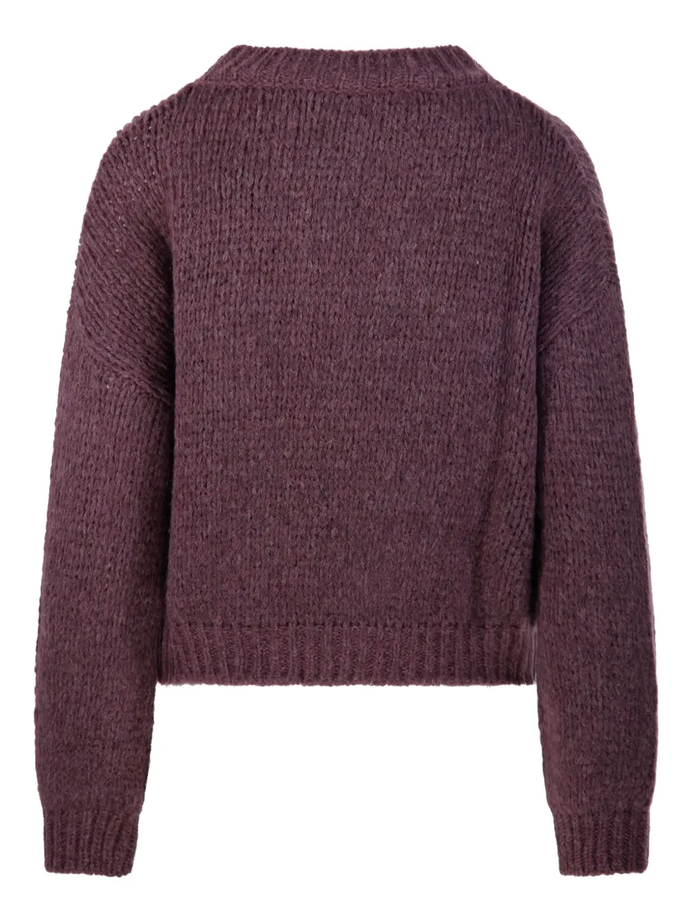 Roberto Collina crew-neck wool sweater Rood
