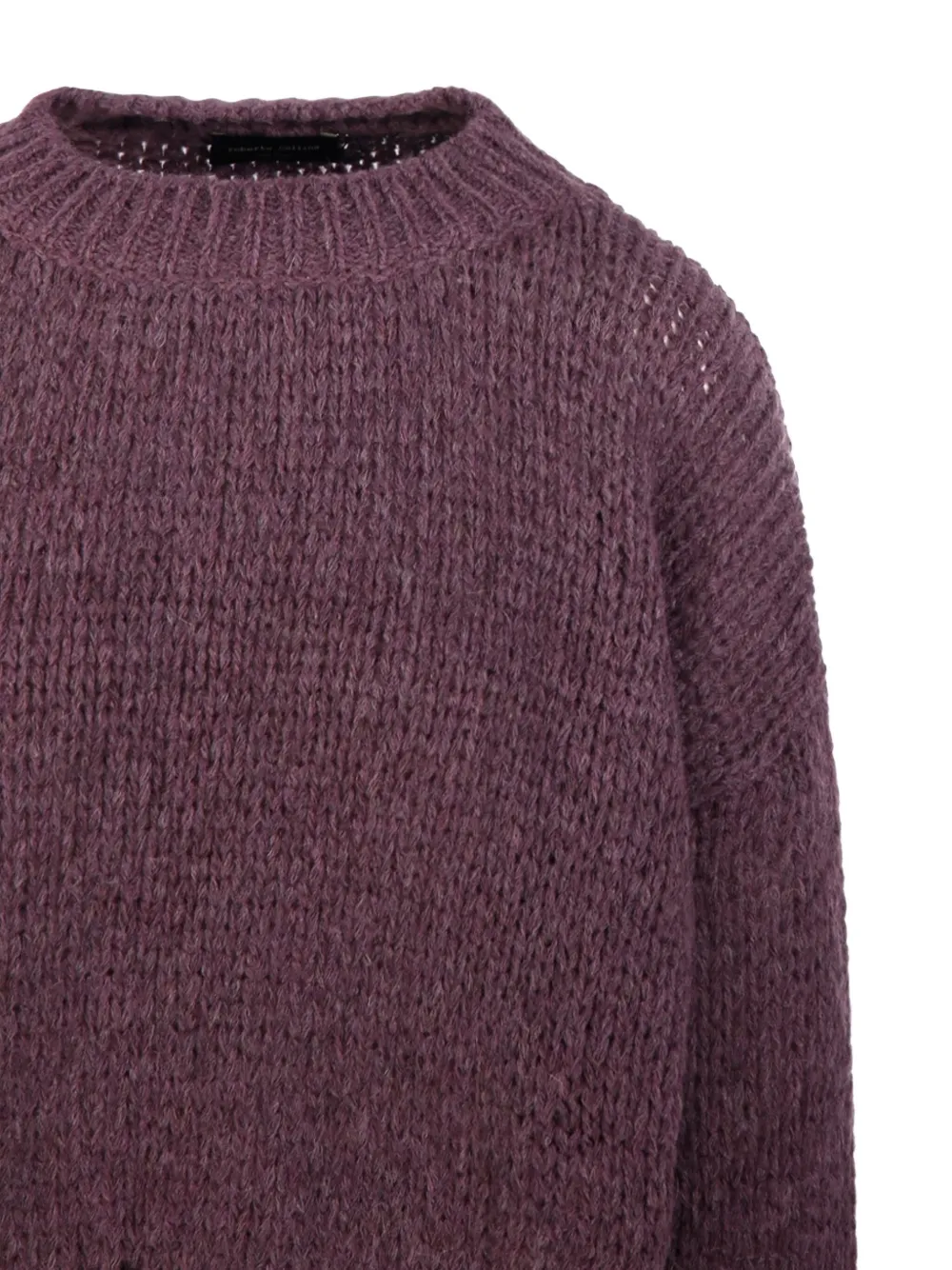 Roberto Collina crew-neck wool sweater Rood
