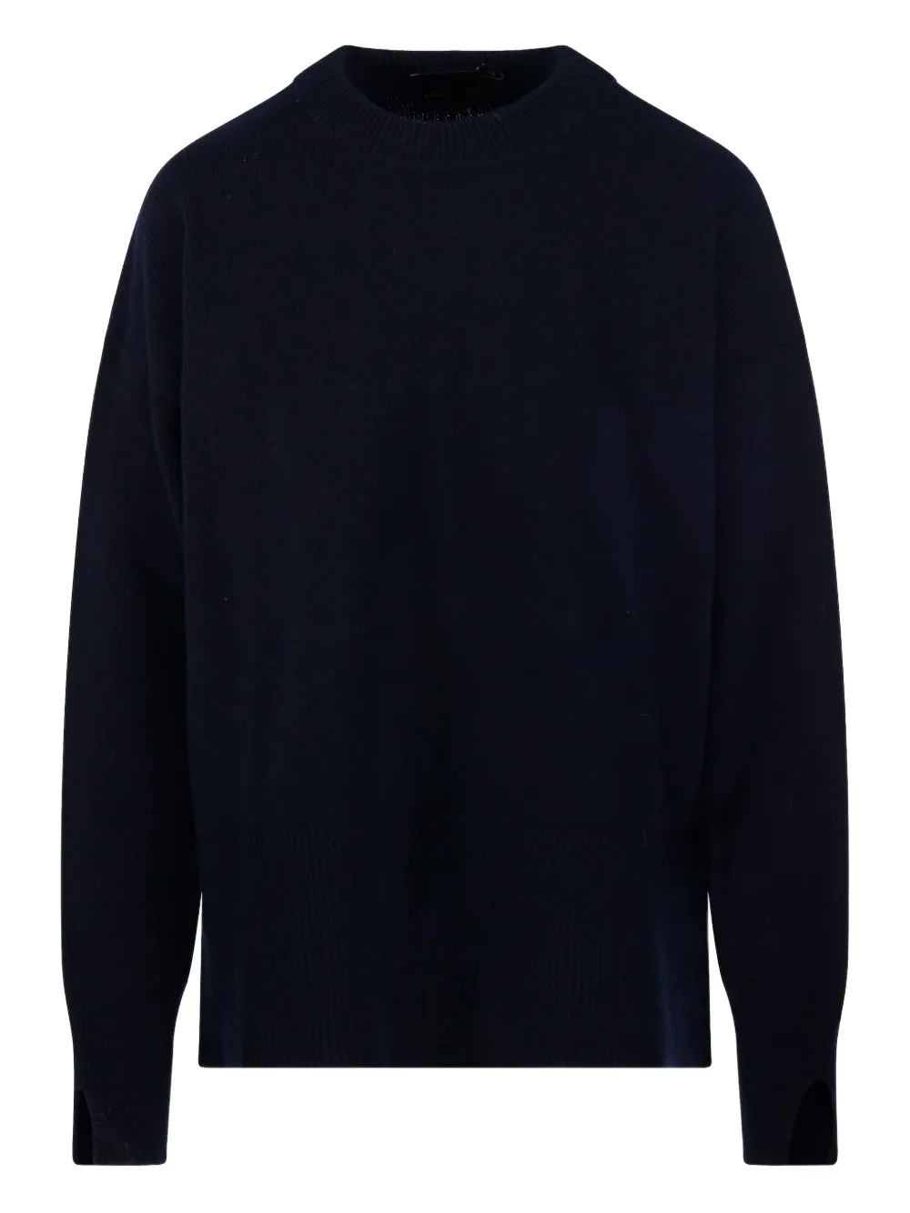 Roberto Collina Kasjmier trui met lange mouwen Blauw