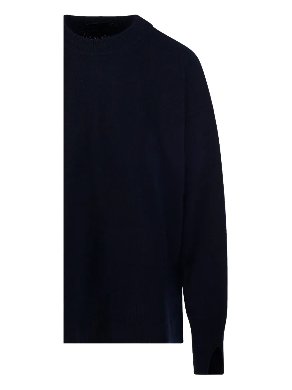 Roberto Collina Kasjmier trui met lange mouwen Blauw