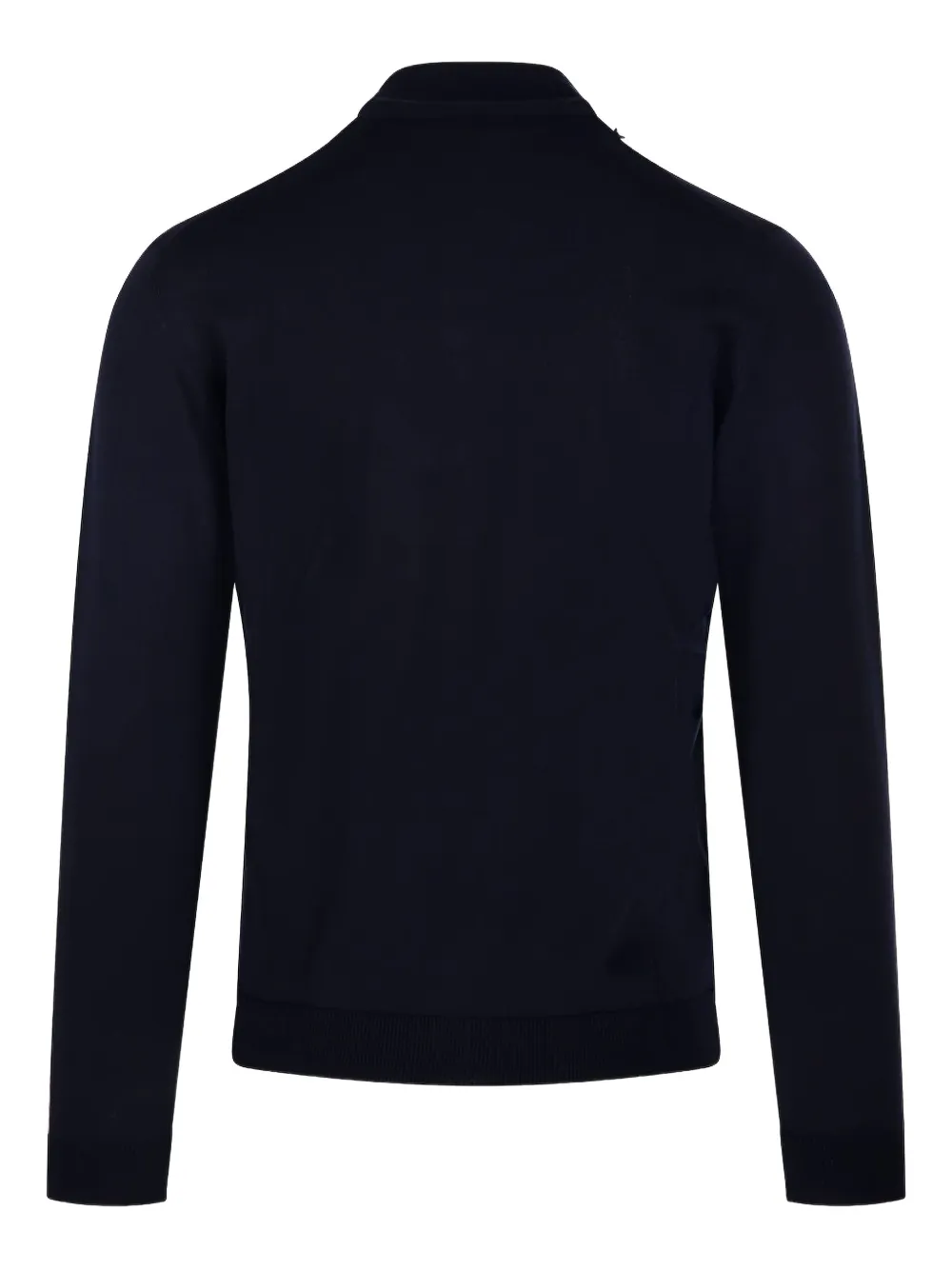 Roberto Collina Trui met hoge hals Blauw