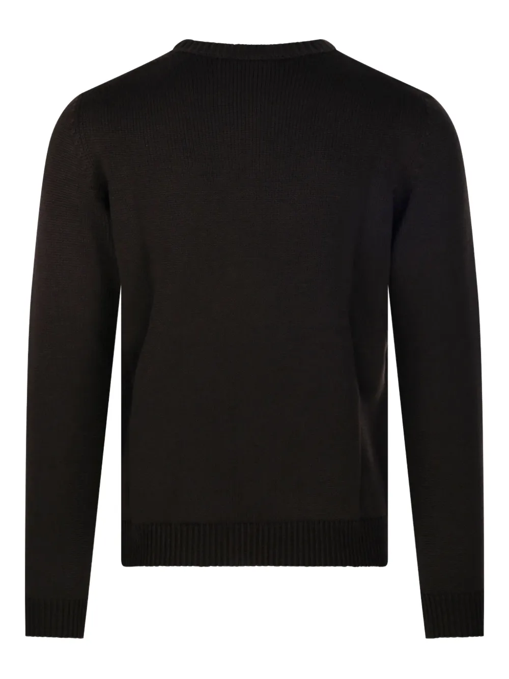 Roberto Collina Sweater met ronde hals Bruin