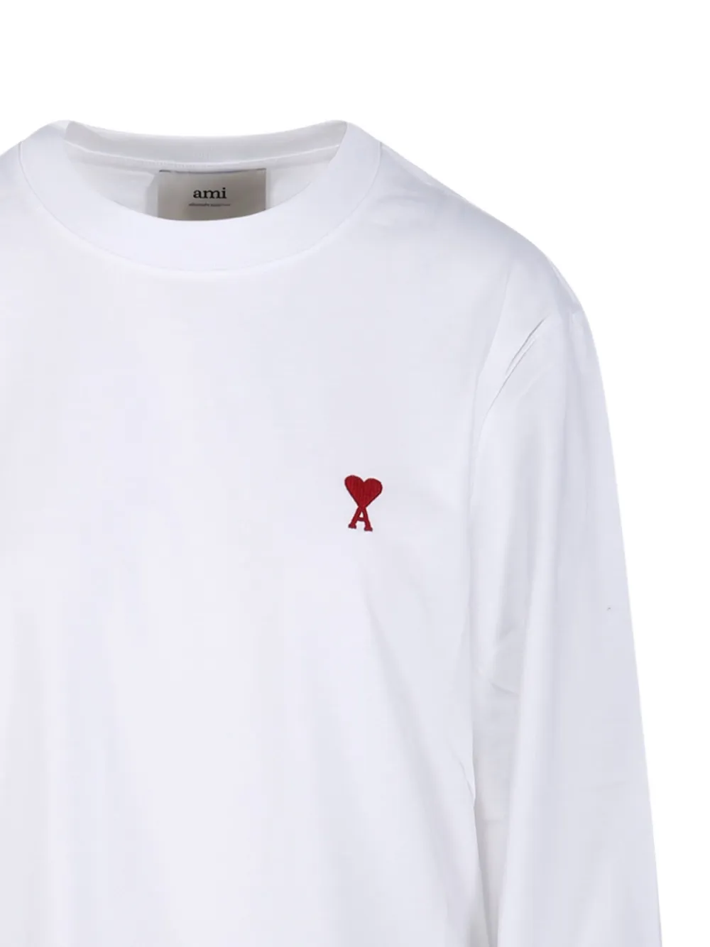 AMI Paris Ami de Coeur T-shirt Wit