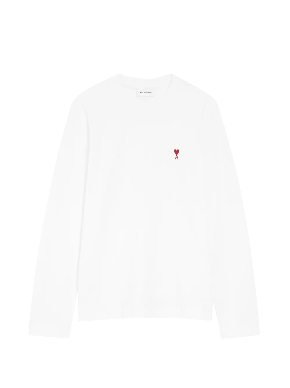 AMI Paris Ami De Coeur organic-cotton T-shirt | White | Image 1