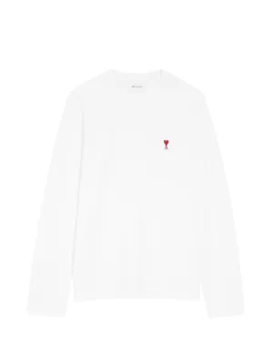 ami ハートプリント Tシャツ ホワイト AMI Paris Ami De Coeur Tシャツ | ホワイト | FARFETCH JP