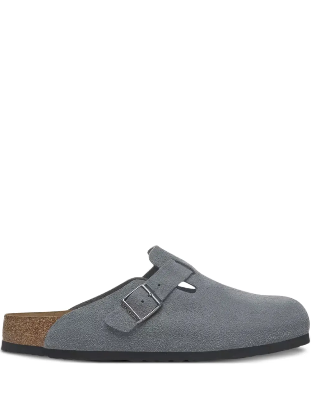 Birkenstock Boston "Basalt Grey" slippers